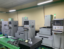 Máy bằng tia lửa điện dây